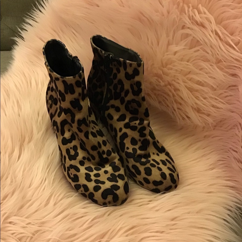 Leopard Boots